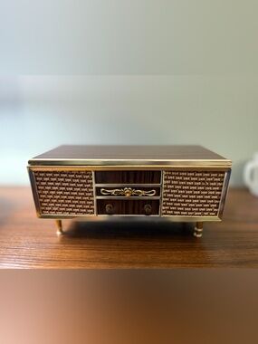 Vtg Ginga Musical Jewelry Box - Japan